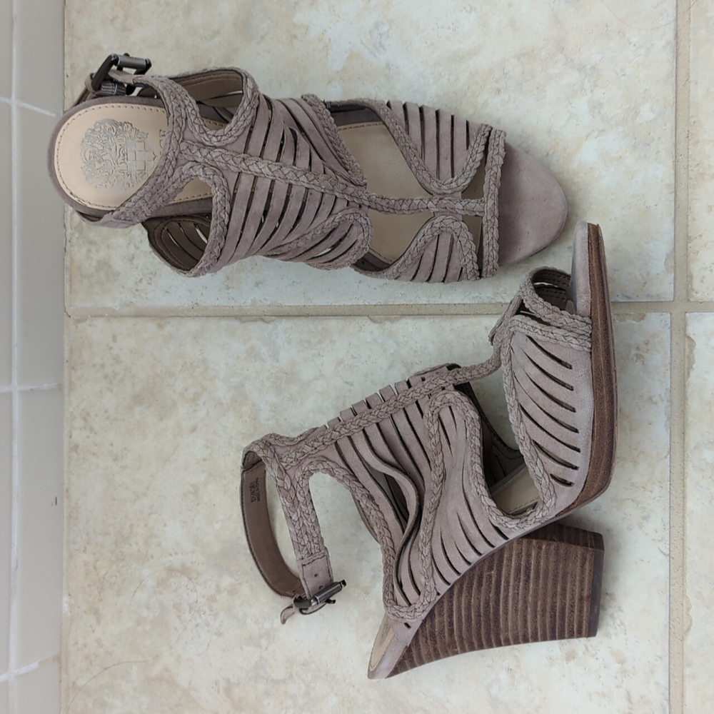 Vince Camuto Thick Heel with Ankle Strap